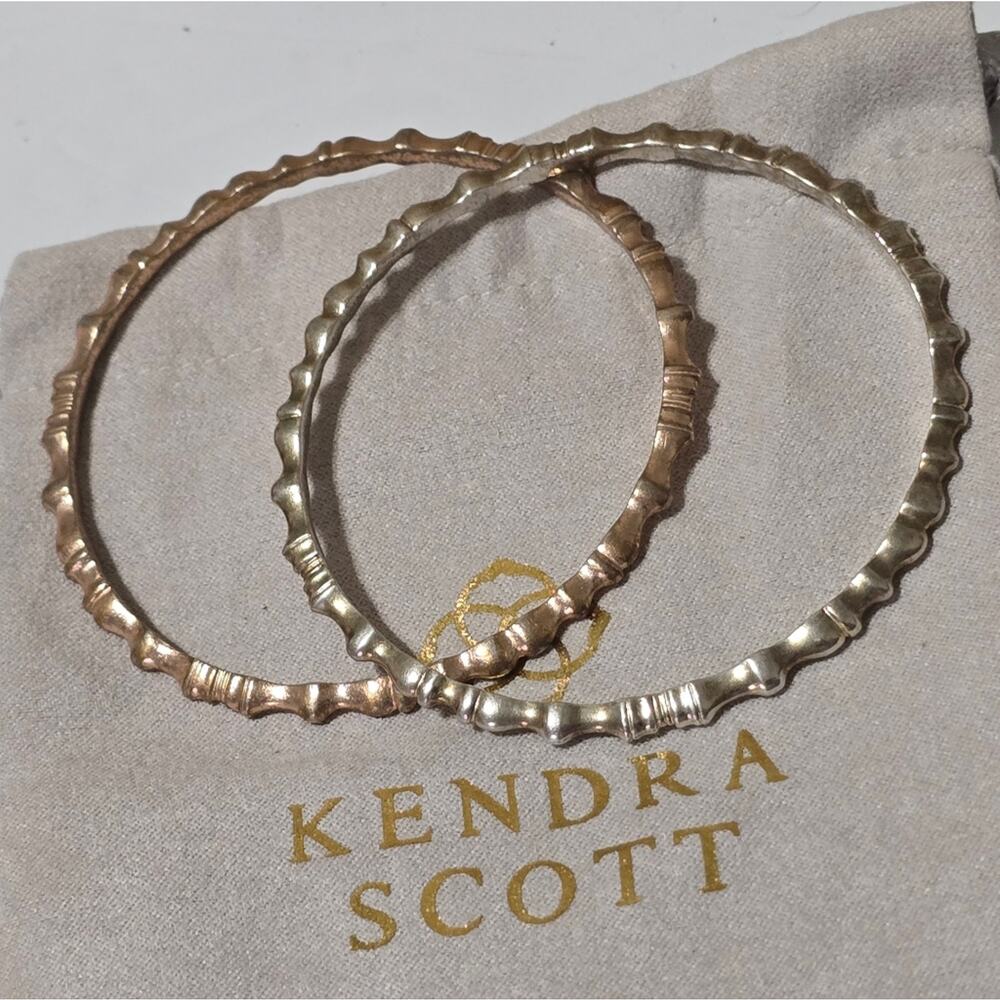 Kendra Scott Bundle‎ of pinch Bangle Bracelets Lot